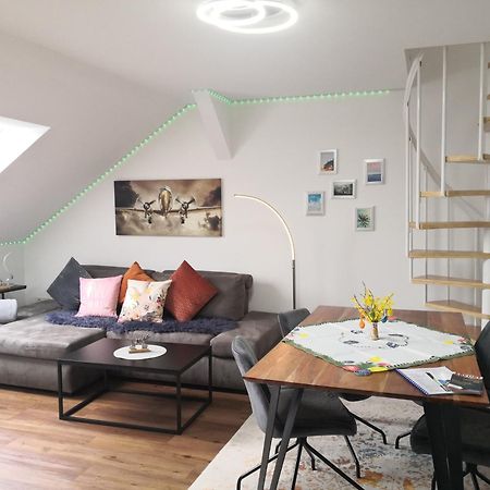 Auszeit2 Erfurt - Stilvolle Dachwohnung Mit Parkplatz - Zentrumsnah Εξωτερικό φωτογραφία