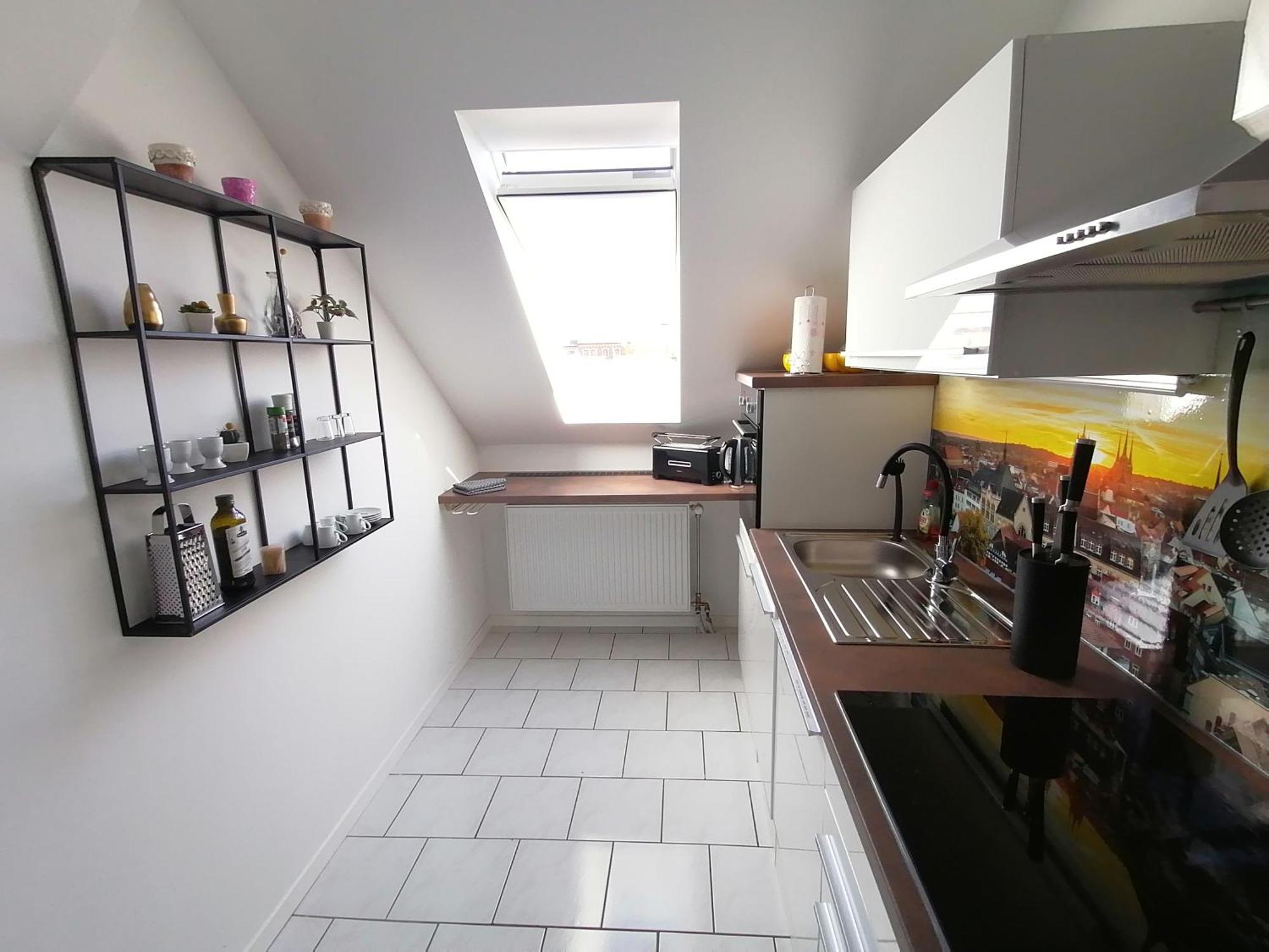 Auszeit2 Erfurt - Stilvolle Dachwohnung Mit Parkplatz - Zentrumsnah Εξωτερικό φωτογραφία